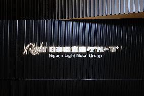 Signs and logos of Nippon Light Metal Holdings